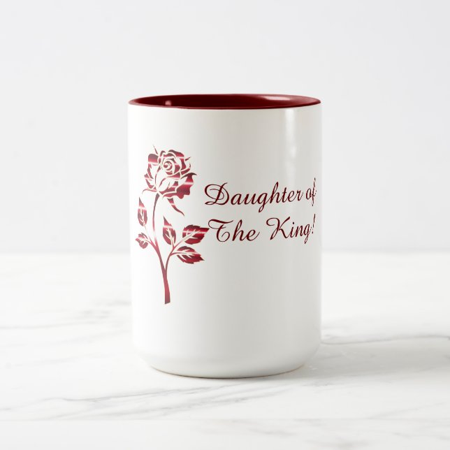 Daughter of the King Two-Tone Coffee Mug (Center)
