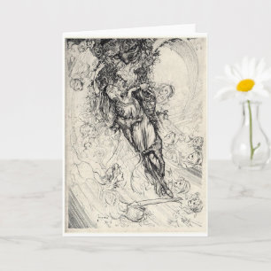 Daughter of the Rainbow Wizard of Oz BLANK Card