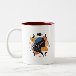 Daughter of the Stars Two-Tone Coffee Mug