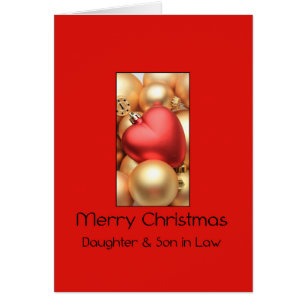 Daughter & Son in Law Merry Christmas card