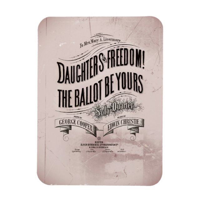 Daughter the Vote is Yours Magnet (Vertical)