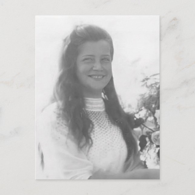 Daughter tsar of Russia, Grand Duchess Maria Postcard (Front)