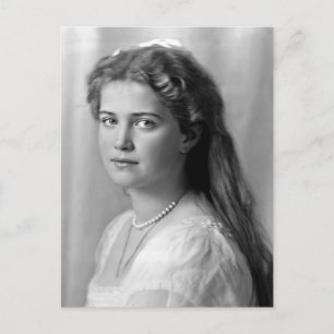 Daughter tsar of Russia, Grand Duchess Maria Postcard
