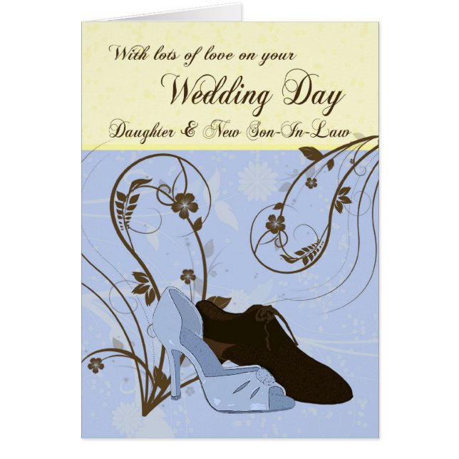 Daughter Wedding Day Card with love (Front)