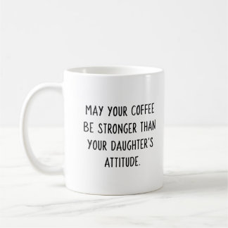 Daughter's Attitude Coffee Mug (Pink Girl)