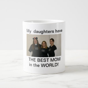 daughters best mum large coffee mug