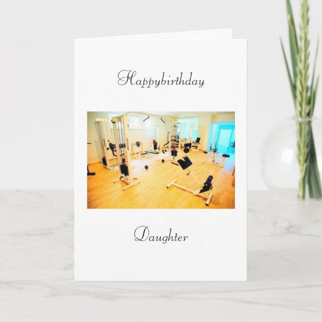 daughters birthday card (Front)