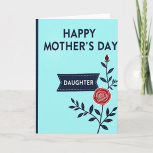 Daughters Botanical Day Card