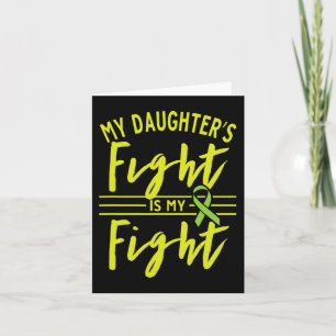 Daughter's Fight Is My Fight Kidney Disease Awaren Card