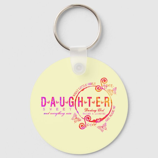 Daughters Key Ring (Front)