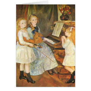Daughters of Catulle Mendes by Pierre Renoir