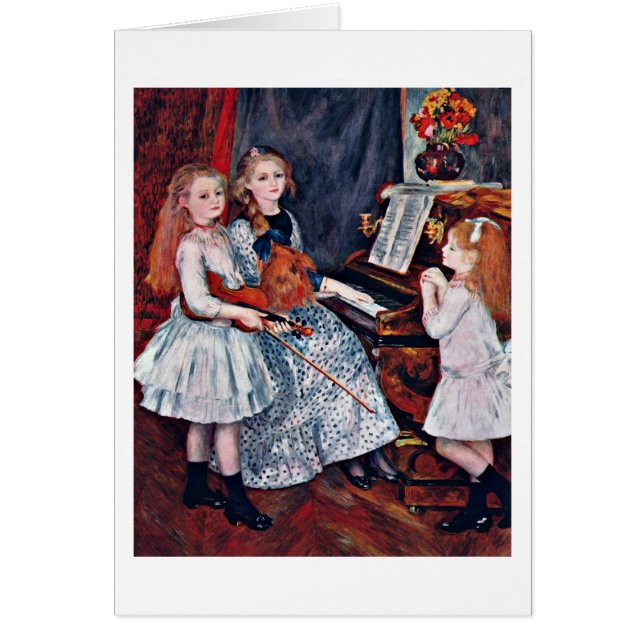 Daughters Of Catulle Mendes By Pierre Renoir (Front)