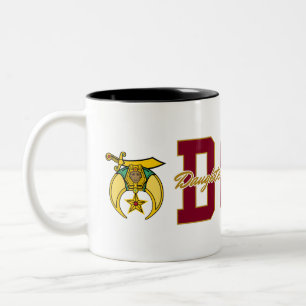 Daughters of Sphinx (DOS) Two-Tone Coffee Mug
