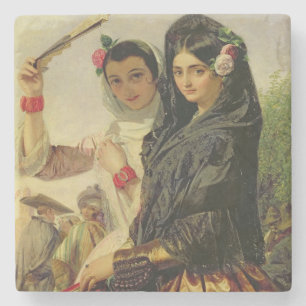 Daughters of the Alhambra Stone Coaster