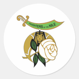 Daughters of the Nile Classic Round Sticker