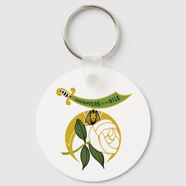 Daughters of the Nile Key Ring (Front)