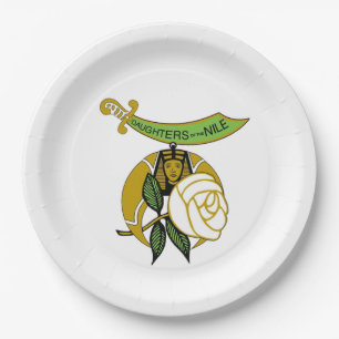 Daughters of the Nile Large Paper Plate