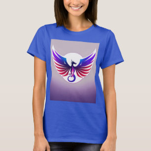 Daughters of the Sky: Aviation Club Logo Design fo T-Shirt