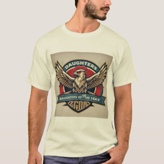 Daughters of the Sky Aviation Club Logo Tee