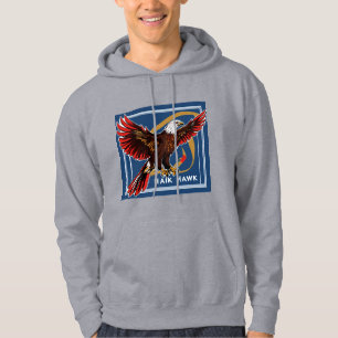 Daughters of the Sky: Bold Aviation Club Logo Hoodie