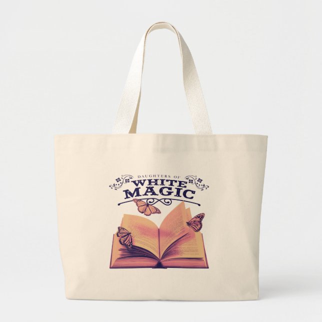 Daughters of White Magic  Grocery Bag (Front)