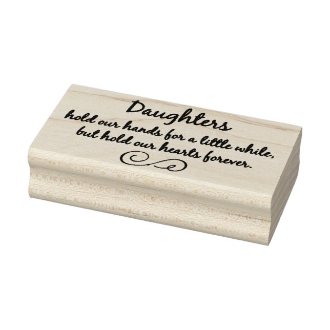 Daughters Rubber Stamp (Stamp)