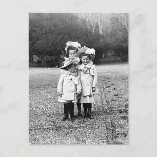 Daughters tsar of Russia, Olga, Tatiana, Maria Postcard