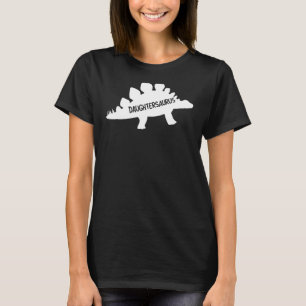 Daughtersaurus Cute Rex Dino Baby Father's Day T-Shirt