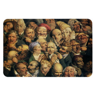 Daumier’s Expressions magnet