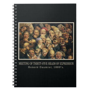 Daumier’s Expressions notebook