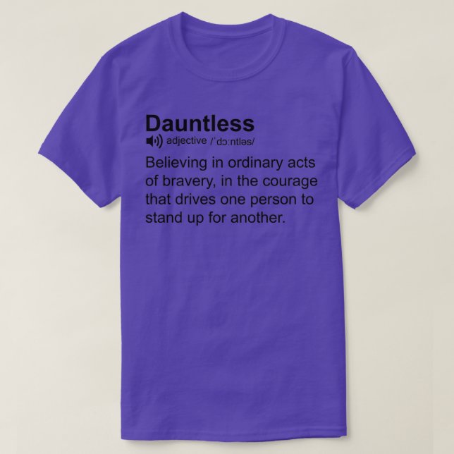 Dauntless 2 T-Shirt (Design Front)