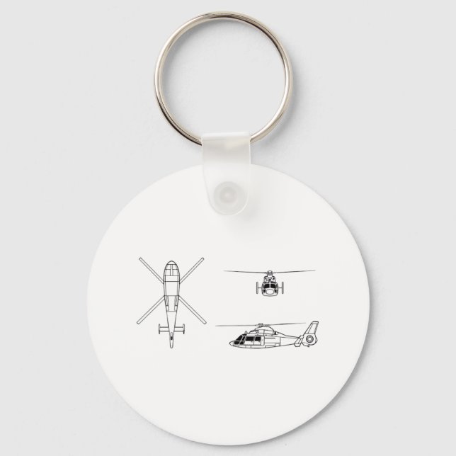 Dauphin2 Key Ring (Front)