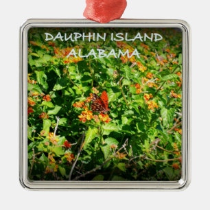 DAUPHIN ISLAND, ALABAMA METAL TREE DECORATION