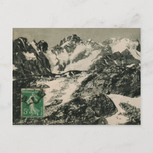 Dauphiné La Lautaret mountains france Postcard
