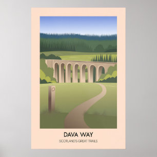 Dava Way Scotlands Great Trails Poster