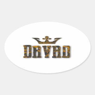 Davao Royalty Oval Sticker