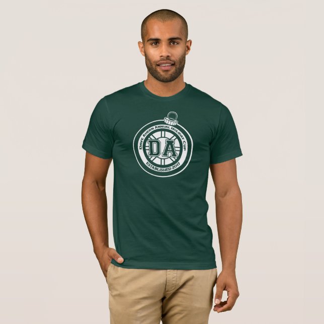 Dave Ahern Annual Holiday Cup Tee Green (Front Full)