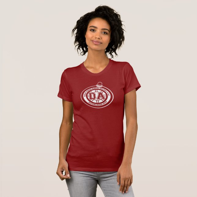 Dave Ahern Annual Holiday Cup Tee Women's Red (Front Full)