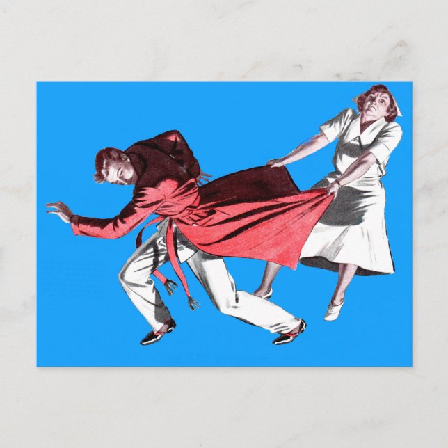 Dave changed his mind about the vasectomy postcard (Front)