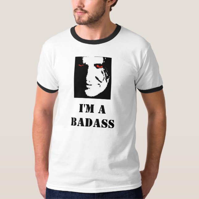 DAVE EVANS BADASS T-SHIRT (Front)