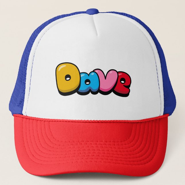 Dave Trucker Hat (Front)