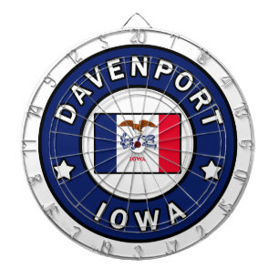 Davenport Iowa Dartboard