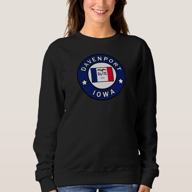 Davenport Iowa Sweatshirt (Front)