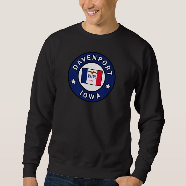 Davenport Iowa Sweatshirt (Front)
