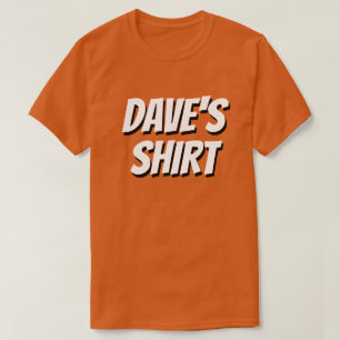 DAVE'S SHIRT ~ Refashion Me PLEASE!
