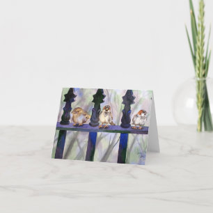 Dave's Sparrows Note Card