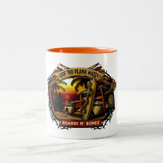 Davey Bonez Woody Sunset Mug