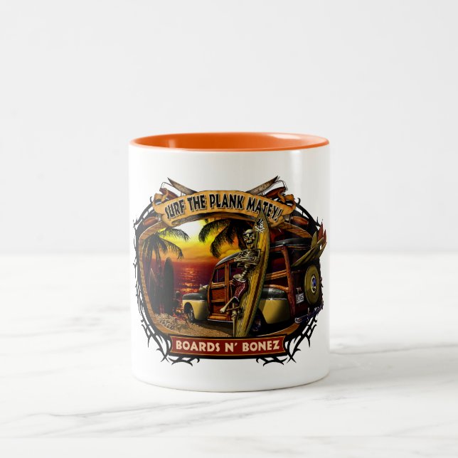 Davey Bonez Woody Sunset Mug (Center)