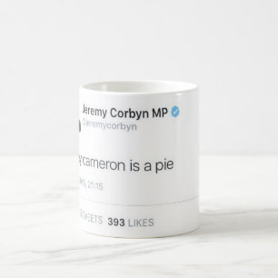 Davey Cameron Is A Pie Coffee Mug
