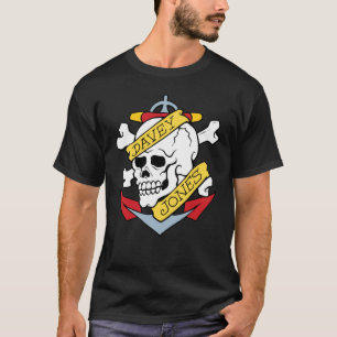 Davey Jones Tattoo T-Shirt